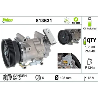 Valeo Klimakompressor Nissan Renault 813631