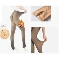 Rungassi Leggings HEAT BOOSTER Damen Fleece Winter Thermo Leggings Mokka 730 Größe: S-L