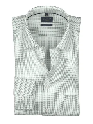 OLYMP - Modern Fit: Businesshemd grün - Gr. - 45
