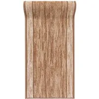 Mazovia Läufer Läufer Teppichläufer Brücke - Vorzimmer Küche - Beige, 67 x 100 cm, Kurzflor, Rutschfest, Meterware, Verschiedene Größen