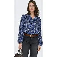 ONLY Langarmbluse ONLRAYA L/S SHIRT WVN Viskose, regular fit