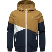 Ragwear Outdoorjacke Renad Ultraleichte wasserdichte Herren Übergangsjacke mit Kapuze