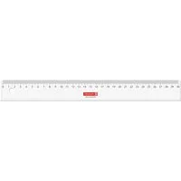 Baier Kindersitz Lineal Lineal 30 cm aus Kunststoff glasklar
