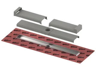 Tece drainline-Evo Duschrinne, 700 mm befestigte Seal System Dichtmanschette, 600702 600702