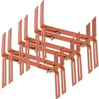 BigDean Blumenkastenhalter Standard H-Form Kasten Halter Balkonkastenhalter, bis 20 kg belastbar, Werkzeugfrei Verstellbar, Set, 3-St., Kastenhalter H-Form, Blumenkastenhalter H-Form, Brüstungen, Mauer oder Geländer