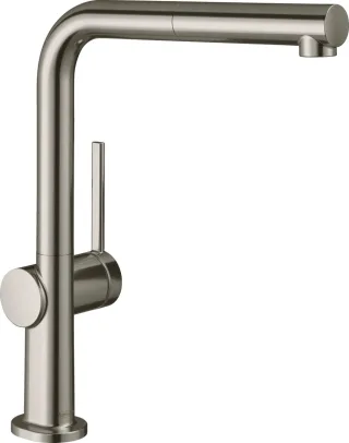 Hansgrohe Spültischmischer 270 Talis M54 Eco Ausziehauslauf 1jet Edelstahl Optic,72845800 72845800