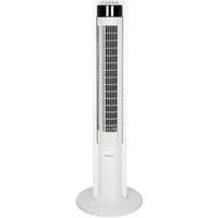 CasaFan Standventilator DC Turmventilator Airos Eco Tower Weiß mit Fernbedienung, Timer