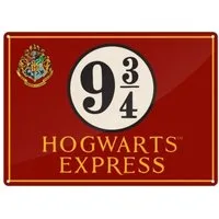 Half Moon Bay Metallschild Harry Potter Gleis 9 3/4 Blechschild in 15x20 cm