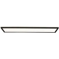 Hanseatic LED Panel DLP220A, CCT - über Fernbedienung, LED fest integriert, warmweiß - kaltweiß, Deckenlampe, Deckenleuchte, dimmbar, CCT über Wandschalter, Backlight