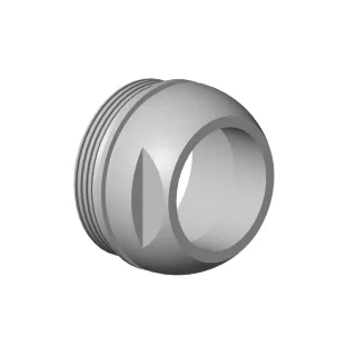 Dornbracht Haube Ersatzteile 092830016 D. 40 x 13 mm Schwarz matt 092830016-33