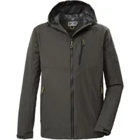 Killtec Funktionsjacke KOS 41 MN JCKT Wasserdichte, atmungsaktive Jacke mit verstellbarer Kapuze