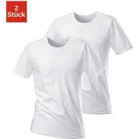 H.I.S T-Shirt (2er-Pack) mit Rundhalsausschnitt perfekt als Unterziehshirt