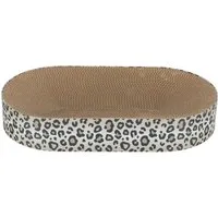 TRIXIE Kratzpappe Kratzbett Leo - creme - 63 × 10 × 35 cm