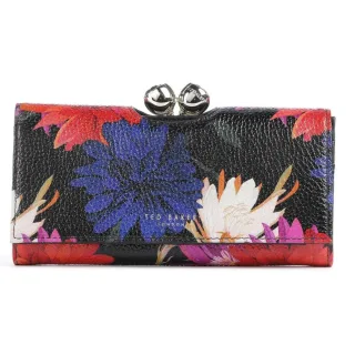 Ted Baker Amaliah Schwarze Bobble-handtasche Mit Rosenmuster