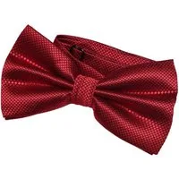 DonDon Fliege DonDon Herren Fliege 12 x 6 cm gebunden (Packung, 1-St) bereits gebunden, verstellbar, Seidenlook