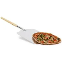 relaxdays Pizzaschieber Pizzaschaufel eckig