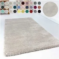 Esprit Hochflor-Teppich Relaxx ESP-4150, rechteckig, Höhe: 25 mm, Wohnzimmer, sehr große Farbauswahl, weicher dichter Hochflor