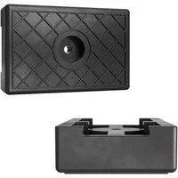 SUPROD Auffahrrampe Bootsauflage Gummi Auflage Boot Trailer Sliphilfe EPDM PAD100, 100 mm