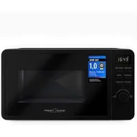 ProfiCook Mikrowelle PC-MWG 1319, Mikrowelle mit Grill, 800W Grill, 20L