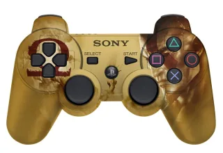 Sony PlayStation 3 Controller [God of War Ascension Edition Wireless DualShock 3] gold