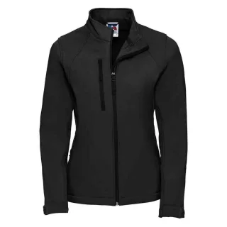 Russell - Softshelljacke 3 Lagen für Damen (Schwarz)