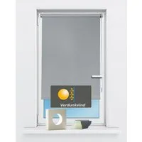 Seitenzugrollo Seitenzugrollo 'Luna', verdunkelnd, Klemmfix, ohne Bohren, Fixmaß, Kutti, verdunkelnd, ohne Bohren, Klemmfix, Sichtschutz, Sonnenschutz