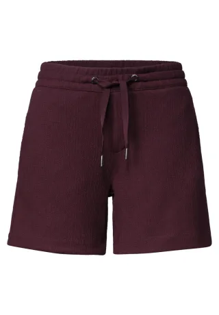 Street One - Lässige Shorts mit Tunnelzug violet - Gr. - 34