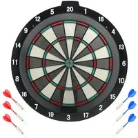 B Best Sporting Dartautomat Safety Dartboard aus Kunststoff (mit 6 Sicherheitspfeilen plus Ersatzspitzen)