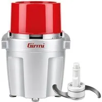 Girmi Zerkleinerer TR20 Gemüseschneider Chopper, 600 W, Titan-Klingen, Druckstart, 250 ml Behälter