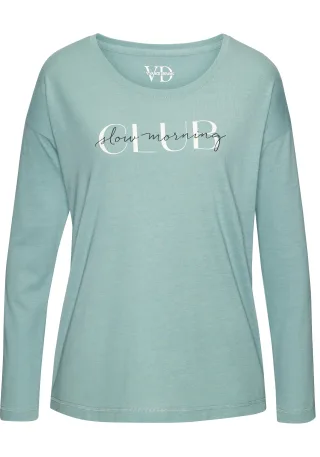 LASCANA - Vivance Dreams VD Long Sleeve blue - Gr. - 34
