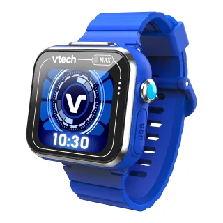 VTech KidiZoom Smart Watch MAX in Blau ? Kinderuhr mit Duokamera für Fotos und Videos zahlreichen Spielen abwechslungsreichen Funktionen u. v m. ? Für Kinder von 5-12 Jahren