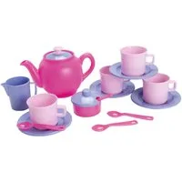 dantoy Spielgeschirr Kaffeeservice Prinzessin, (17-tlg), Made in Europe
