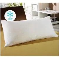 Bestlivings Nackenstützkissen Kühlkissen, Füllung: 100% Polyester, Bezug: Kühlender Bezug, Kühlendes Kopfkissen 40x80cm - Kühlkissen - Temperaturregulierend
