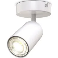 B.K.Licht Deckenspot, ohne Leuchtmittel, 1-flammige Spotlampe, schwenkbar, drehbar, schwarz, ohne Leuchtmittel