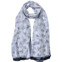 Juleeze Schal Gentle Breeze, (1-St. 1-teilig), leichter Damen Schal mit Blumenmuster