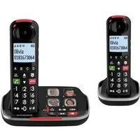 Swissvoice SwissVoice Xtra 2355 Duo Schnurloses Seniorentelefon Anrufbeantworter, Seniorentelefon