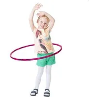 Hoopomania Hula-Hoop-Reifen Glamour Kinder Hula Hoop, Ø60cm, Pink-Pink