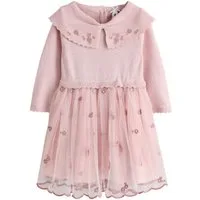 Next Partykleid Festliches Kleid mit Schleife/Kragen (1-tlg)