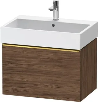 Duravit D-Neo Waschtischunterbau wandhängend Nussbaum dunkel Matt 684x442x440 mm - DE4272034210000 DE4272034210000