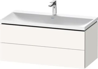 Duravit L-Cube c-shaped Set wandhängend Weiß Supermatt 1000x480x480 mm - LC6952O84840000 LC6952O84840000