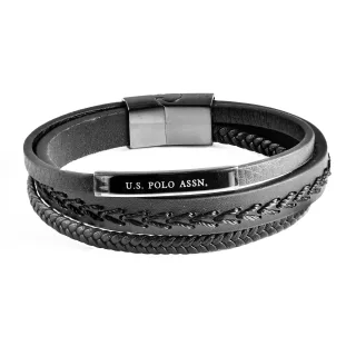US Polo Assn Jewellery Harrison Lederarmband