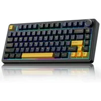 nsihing AULA F75 Mechanische Gaming Tastatur, RGB, Hot Swap, kabellos Gaming-Tastatur
