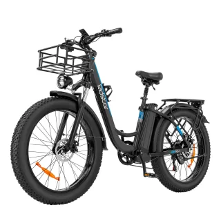 [EU Direct] Ridstar MN26 Electric Bike 48 20AH Battery 750W Motor Recommended Top Speed 25KM/H 26*4.0inch Tire 90KM Max