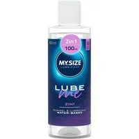 MY.SIZE Gleit- & Massageöl Lube Me 2-in-1, Liebesöl und Gleitmittel, angenehme Textur, pflegend, mit Aloe Vera