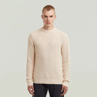 G-Star - Pullover r knit whitebait - Gr. - XXL