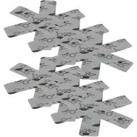 Koopman Pfannenschoner Pfannenschutz 38 cm 6 er Set, Set, 6-tlg., Topfschoner, Küchenutensil, 3 mm dick