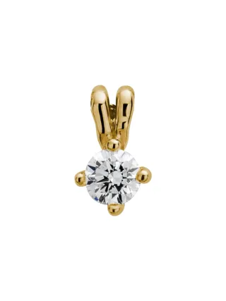 Lyomi Anhänger 585/- Gelbgold 1 synth. Diam. 0,50 ct.