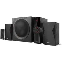 Edifier® CX7 Lautsprechersystem 2.1 (Bluetooth, 69 W, Externer Verstärker mit Infrarot-Fernbedienung)