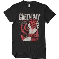 Green Day T-Shirt American Idiot Spiral Arm T-Shirt