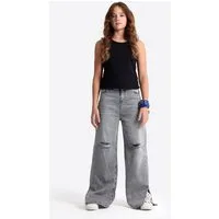 Solang Regular-fit-Jeans mit weitem Bein